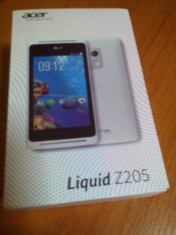 Vand Acer Liquid Z205 SIGILAT foto