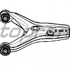 Brat suspensie roata AUDI 80 81 85 B2 PRODUCATOR TOPRAN 104 304 foto