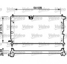 Radiator racire motor OPEL VECTRA B 36 PRODUCATOR VALEO 732347 foto