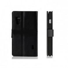 Husa Flip Cover LG L5 ll E460 neagra