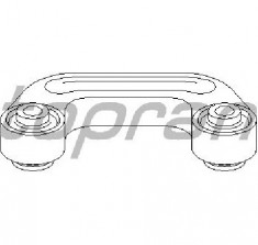 Brat bieleta suspensie stabilizator AUDI A8 4E PRODUCATOR TOPRAN 112 011 foto