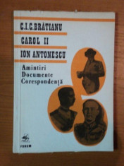 AMINTIRI,DOCUMENTE,CORESPONDENTA-C.IC,BRATIANU,BUCURESTI 1992 foto