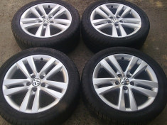 Jante Originale Vw Passat 3C Model AKIROS 17 Inch 5x112+Anvelope r17 foto