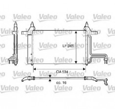 Condensator climatizare FIAT STILO 192 PRODUCATOR VALEO 817669 foto