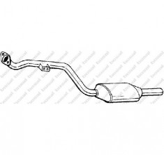 Catalizator MERCEDES BENZ C CLASS W202 PRODUCATOR BOSAL 099 147 foto