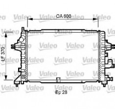 Radiator racire motor OPEL ASTRA H Van PRODUCATOR VALEO 735080 foto