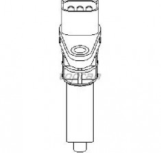 senzor odometru OPEL CORSA B 73 78 79 PRODUCATOR TOPRAN 207 446 foto