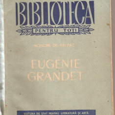 (C6021) EUGENIE GRANDET DE HONORE DE BALZAC