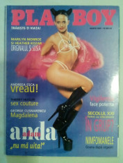 Revista PLAYBOY - Anda Adam - anul 2000 luna 03 foto