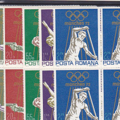 Romania olimpiada Munchen bloc de 4,nr lista 797.