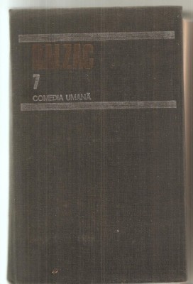 (C6003) COMEDIA UMANA DE BALZAC, VOL.7, STUDII DE MORAVURI foto