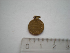Medalion miniatural Eugenie Imperatrice des Francais foto