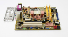 Placa de baza ASUS P5KPL-CM, LGA 775, 2xDDR2, 1600FSB, 1GB LAN, 4xSATA, garantie foto