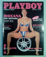 Revista PLAYBOY - Roxana Ciuhulescu Promotor - anul 2001 luna 02 foto