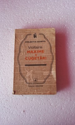 Voltaire - maxine si cugetari foto