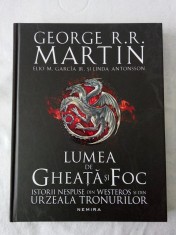 GEORGE R.R. MARTIN - Lumea de Gheata si Foc [Game of Thrones] PROMOTIE! foto