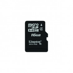 Secure Digital Card micro SDHC 16GB class 4 KINGSTON (SDC4/16GBSP) foto