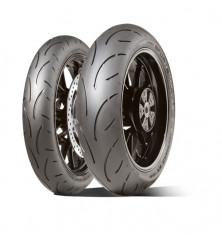 DUNLOP HYPERSPORT PREMIUM - SPORTMAX SPORTSMART II - 180/55-17 73W (SPATE) (TL) foto