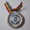 RARA! COCARDA PORTELAN 1 DECEMBRIE 1993 ALBA IULIA,75 ANI DE LA MAREA UNIRE