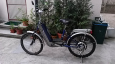 Moped electric Lofty (scuter electric cu pedale, Vmax = 20km/h) foto