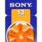 baterie auditiva Sony si Energizer numarul 13, dar si celelalte numere.