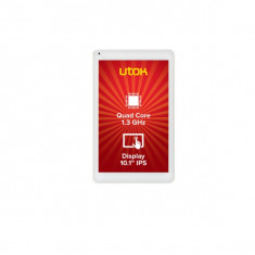 Tableta Utok 1020Q 10.1 inch MediaTek MTK8127 1.3 GHz Quad Core 1GB RAM 8GB flash WiFi GPS Android 4.4 White foto
