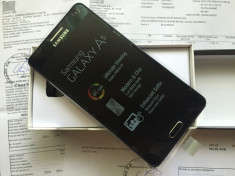 Samsung Galaxy A5 - A500F Black Sigilat - Nou - Codat Orange - garantie 2 ani foto
