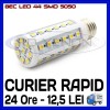 BEC LED E14, E27 - 44 SMD 5050 - ECHIVALENT 50W - ALB CALD, ALB RECE - 220V, 20 - 50, &gt; 10000, Becuri economice