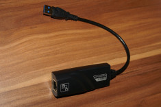 Placa de retea Gigabit pe USB 3.0 foto