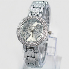 CEAS DAMA MICHAEL KORS ATLAS SILVER&amp;amp;DIAMONDS EDITION-SUPERB-COLECTIE 2016 !!!! foto