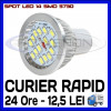 SPOT LED MR16, GU10, E14, E27 - 14 SMD 5730 - ECHIVALENT 50W - ALB RECE SAU CALD, Becuri LED, Rece (4100 - 4999 K), ZDM
