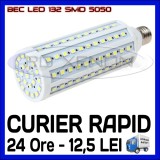 Cumpara ieftin BEC LED E27 - 132 SMD 5050 - ECHIVALENT 165W - ALB CALD, ALB RECE - 220V, &gt; 100, &gt; 10000, Becuri economice