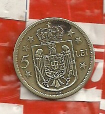 moneda 5 lei 1930 -KN foto