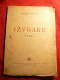 Iulian Vesper - Izvoare - Prima Ed. 1942 Ed. Fundatia Regala