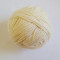 Fir de tricotat crosetat, lana merinos 100%, f moale catifelata, alb unt-440g