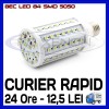 BEC LED E27 - 84 SMD 5050 - ECHIVALENT 110W - ALB CALD, ALB RECE - 220V, &gt; 100, &gt; 10000, Becuri economice