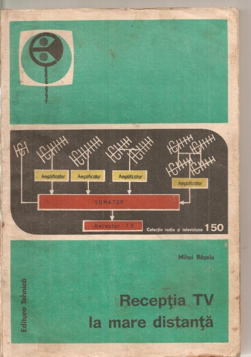 (C5968) RECEPTIA TV LA MARE DISTANTA DE MIHAI BASOIU