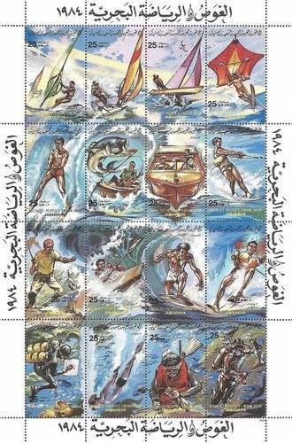 LIBIA 1984 SPORTURI NAUTICE