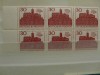 GERMANIA 1967 BISERICA WITTENBERG SERIE COMPLETA IN BLOC DE 6