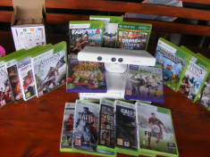 Xbox 360 4GB Slim + Kinect +2 jocuri kinect+17 jocuri foto