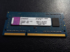 Memorie RAM Laptop 1 Gb DDR3 Kingston foto