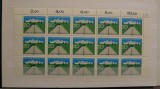 GERMANIA 1970 CANALUL DE LA BALTICA SERIE COMPLETA IN BLOC DE 15