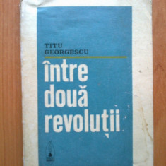 n5 Titu Georgescu - Intre doua revolutii