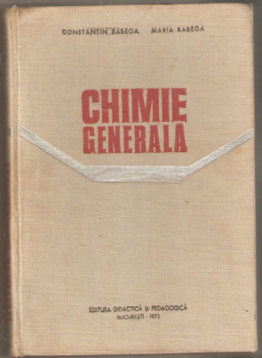 Chimie Generala-Constantin Rabega foto