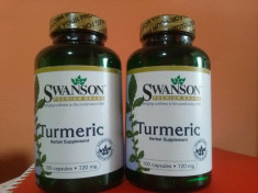 TURMERIC 720 mg, 100 capsule, antiinflamator, cel mai bun pret in Romania! foto