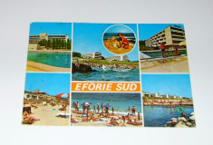 Statiunea Eforie Sud, plaja - 1970 - circulata - 2+1 gratis - RBK8635 foto