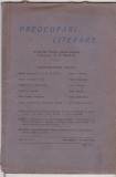 Preocupari literare - anul 5 nr 8 - august 1940