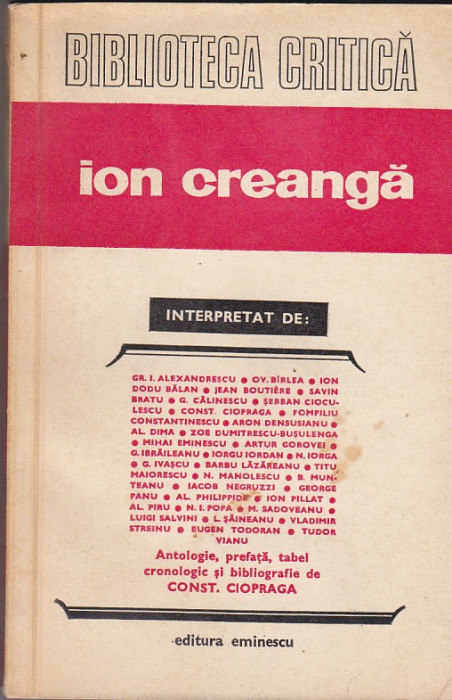 Ion Creanga interpretat de ...