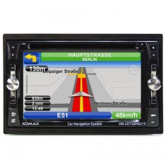 Navigatie si media player auto 16cm(6,2&amp;quot;) XOMAX 2DTSBN6210 foto