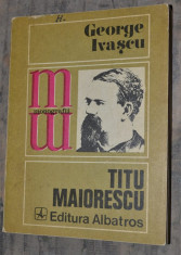 Titu Maiorescu - George Ivascu foto